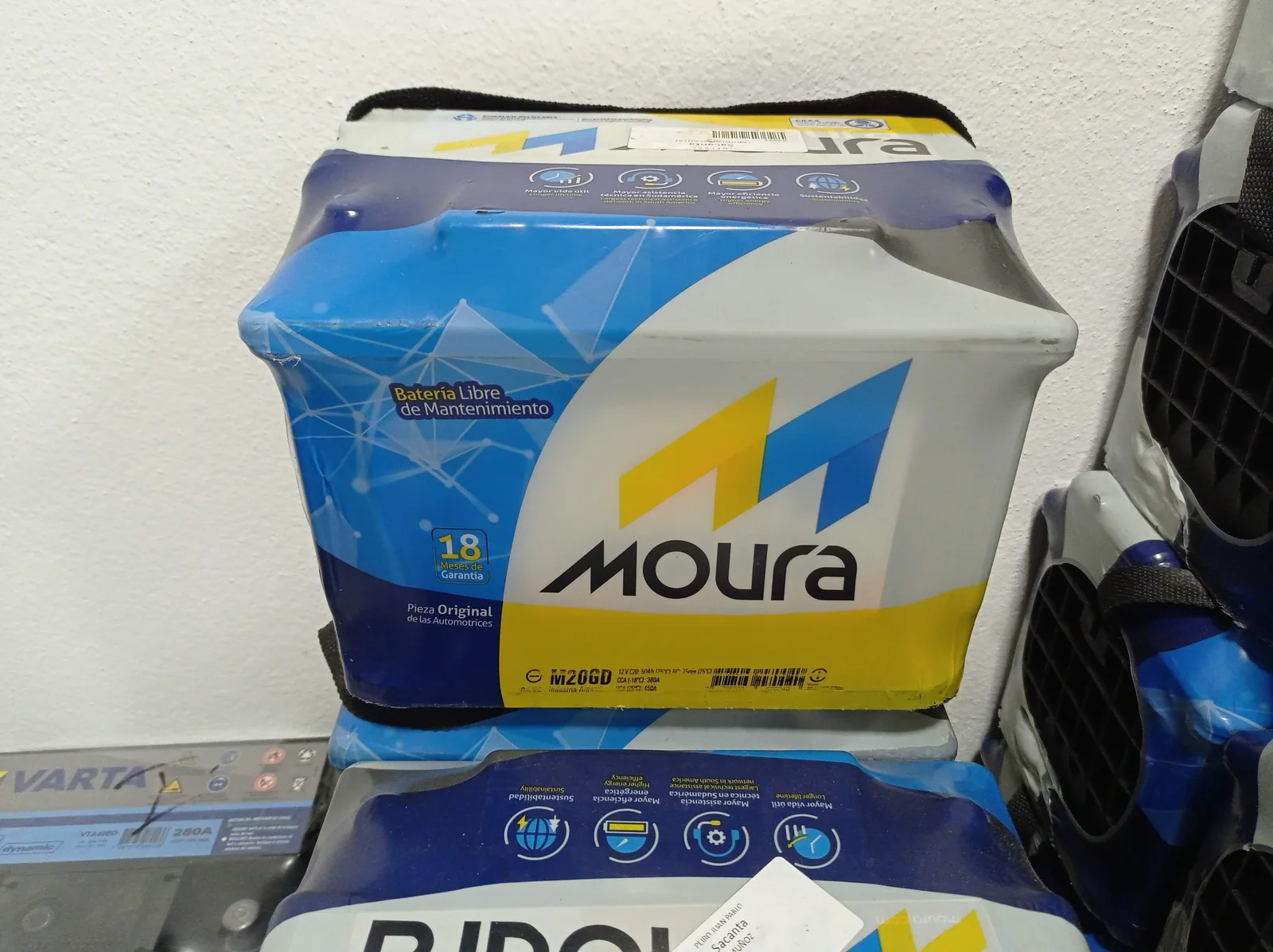 Instalación de batería Heliar en taller Villa María